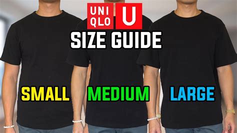 uniqlo oversized t-shirt size chart